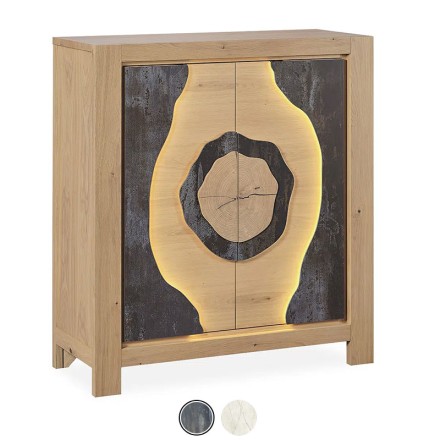 Bibus 2 portes - Minérale brun