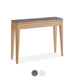 Console 1 tiroir - Riviera brun