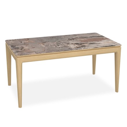 Table rectangle 160 extensible - Riviera bun
