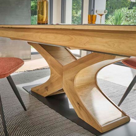 Table rectangulaire extensible - EXTREME DETAILS