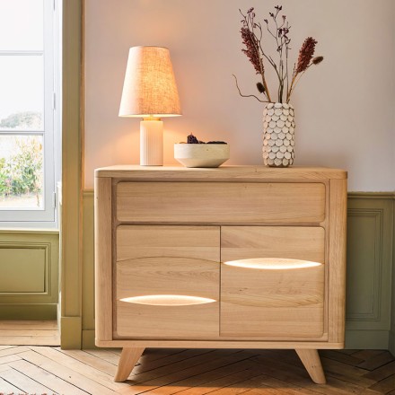 Meuble d'entrée 2 portes/1 tiroir - OLONNE