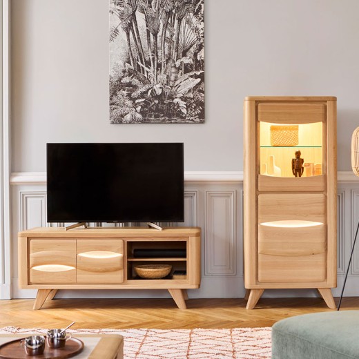 Meuble TV 2 portes - OLONNE AMBIANCE