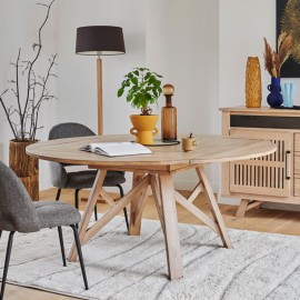 Table carrée extensible - ESCALE 2