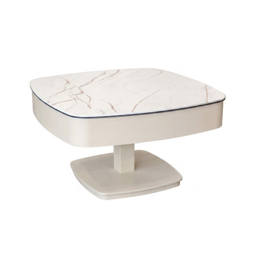 Table basse céramique beige - QUEBEC
