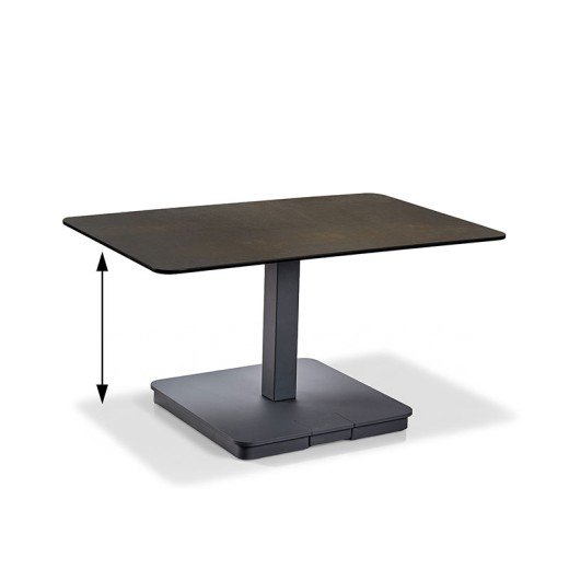 Table basse relevable céramique - SICILE IRON