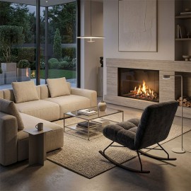 Fauteuil basculant - ANGELO ANTHRACITE