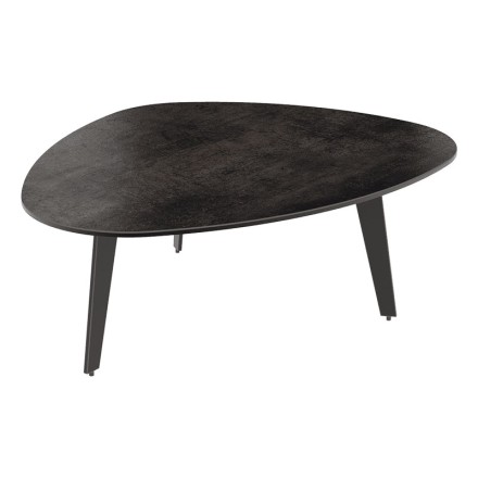 Table basse céramique acier - GALET