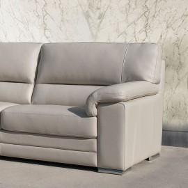 Canapé cuir 3 places Louna 2