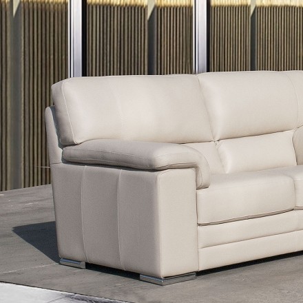 Canapé cuir 2 places Louna