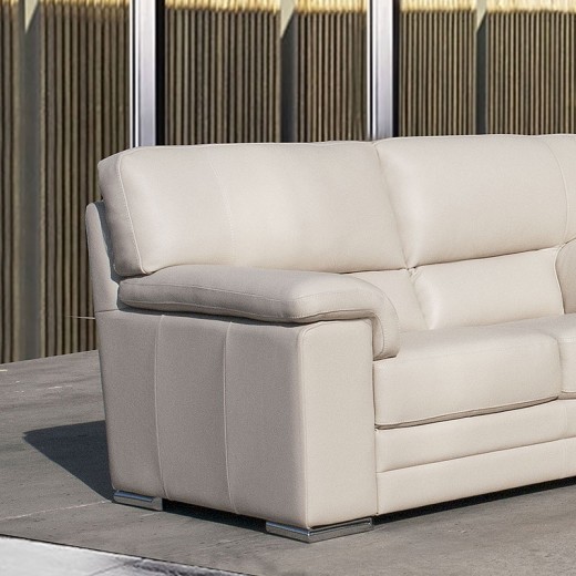 Canapé cuir 2 places Louna Canapé cuir 2 places Louna