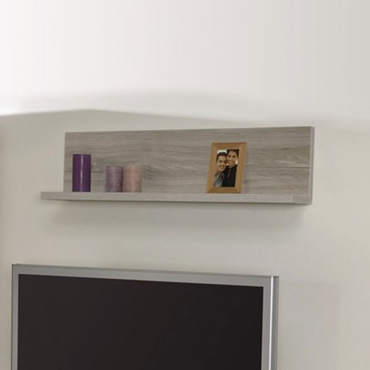 Etagère en mélaminé gris ETNA Etagère en mélaminé gris ETNA