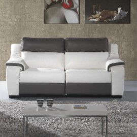 Canape 3 Places Cuir Chocolat Pickens