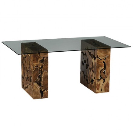 Table en teck FORET