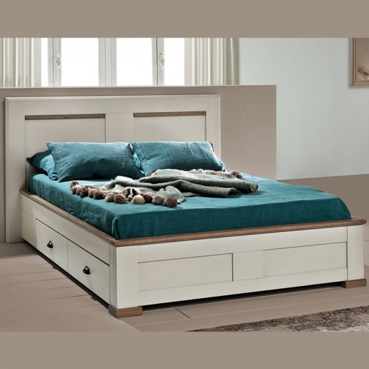 Lit tiroirs 2 personnes - Romance Lit tiroirs 2 personnes - Romance