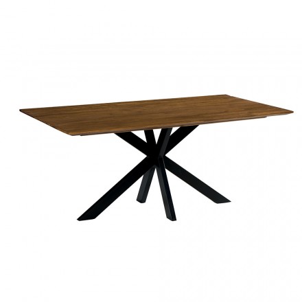 Table rectangle industrielle teck Copley