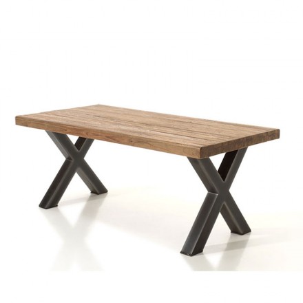 Table rectangle atelier en teck Oregon