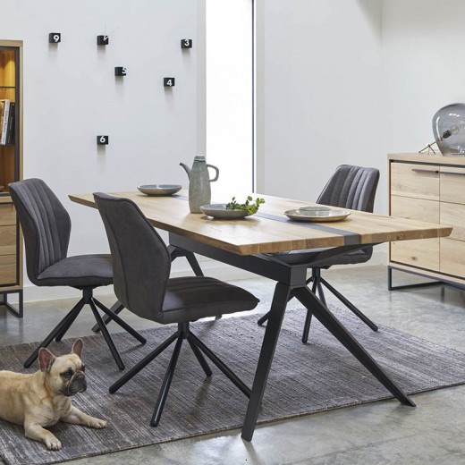 Table rectangulaire Brooks chêne massif Table rectangulaire Brooks chêne massif