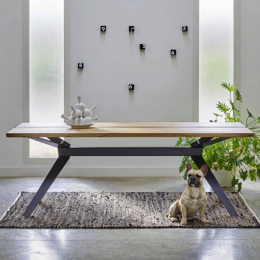 Table rectangulaire Brooks chêne massif