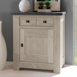 Mini confiturier Whitney chêne grisé