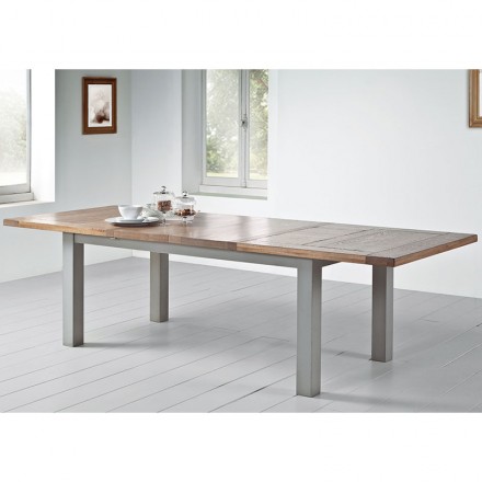 Table rectangle romance teinte tilleul