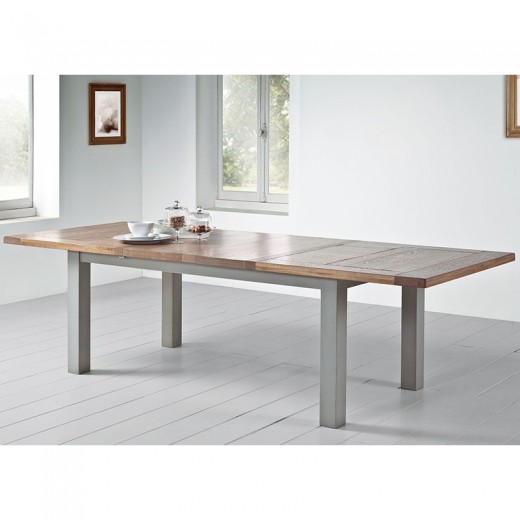 Table rectangle romance teinte tilleul Table rectangle romance teinte tilleul