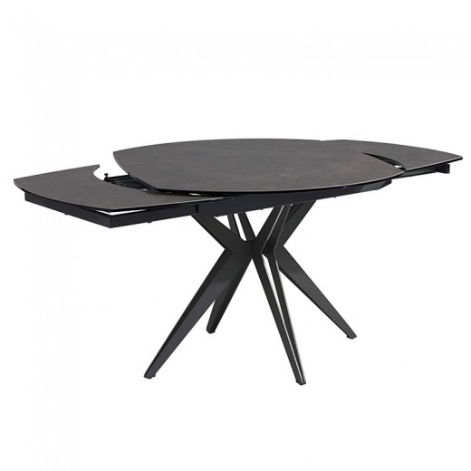 Table contemporaine extensible Nénuphar