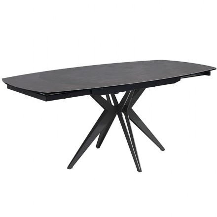 Table contemporaine extensible Nénuphar