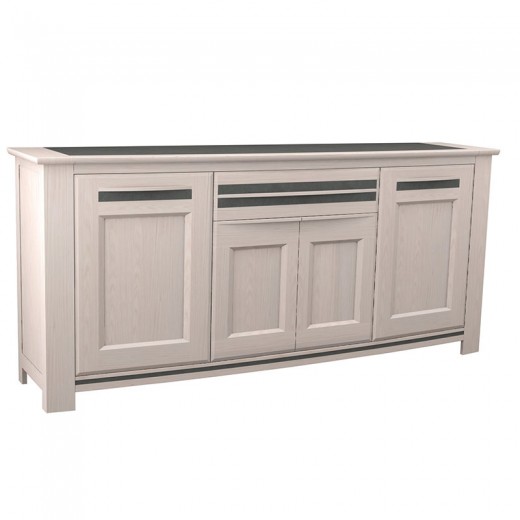 Buffet Malaga 4 portes 1 tiroir naturel Buffet Malaga 4 portes 1 tiroir naturel