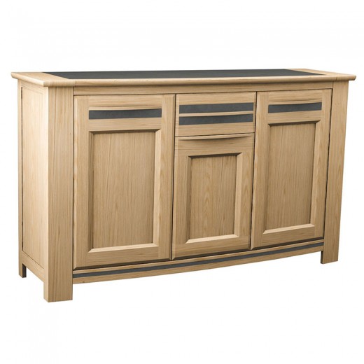 Buffet Malaga 3 portes 1 tiroir sable petit Buffet Malaga 3 portes 1 tiroir sable petit