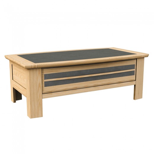 Table basse Malaga 1 tiroir sable Table basse Malaga 1 tiroir sable