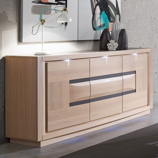 Buffet Marina 3 portes 1 tiroir Buffet Marina 3 portes 1 tiroir