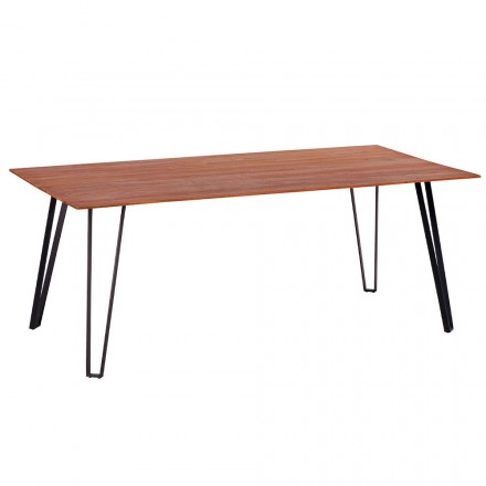 Table rectangulaire en teck MOLUCA