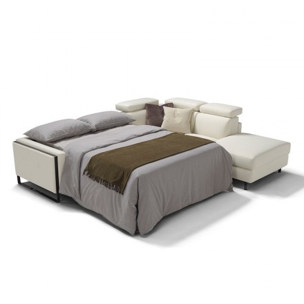 Canapé d'angle relax et convertible - DENISE