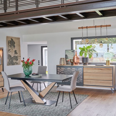 Buffet 2 portes coulissantes - EDGE AMBIANCE