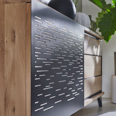 Buffet 2 portes coulissantes - EDGE DETAIL PORTE