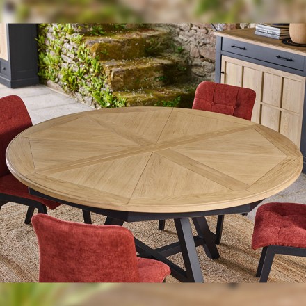 Table ronde extensible - Odyssée détail