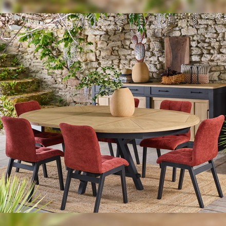 Table ronde extensible - Odyssée allonge