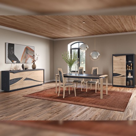 Buffet 4 portes 1 tiroir - FLORE ambiance