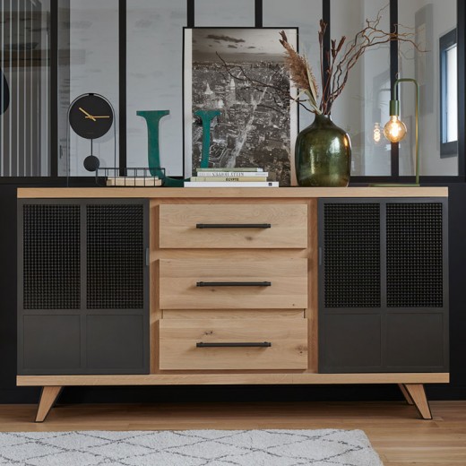 Buffet 3 portes 1 tiroir - GALLERY Buffet 3 portes 1 tiroir - GALLERY