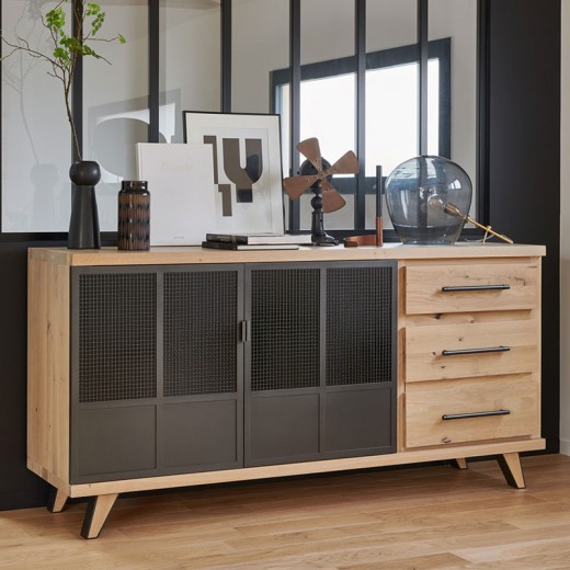 Buffet 3 portes 1 tiroir - GALLERY Buffet 3 portes 1 tiroir - GALLERY