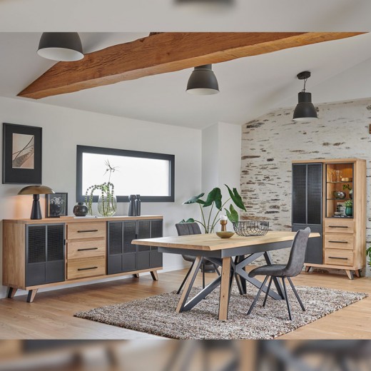 Buffet 4 portes 1 tiroir - GALLERY ambiance