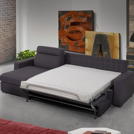 Salon d'angle convertible - DAKOTA OUVERT