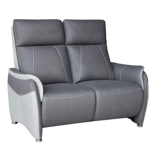 Canapé 2 places 2 relax - COMPLICE GRIS Canapé 2 places 2 relax - COMPLICE GRIS