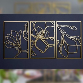 Sculpture murale Fleur 2