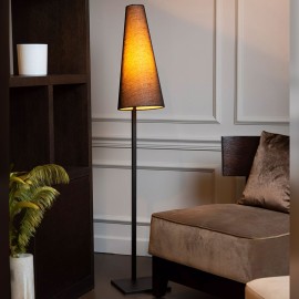 Lampadaire métal - GREGORY NOIR