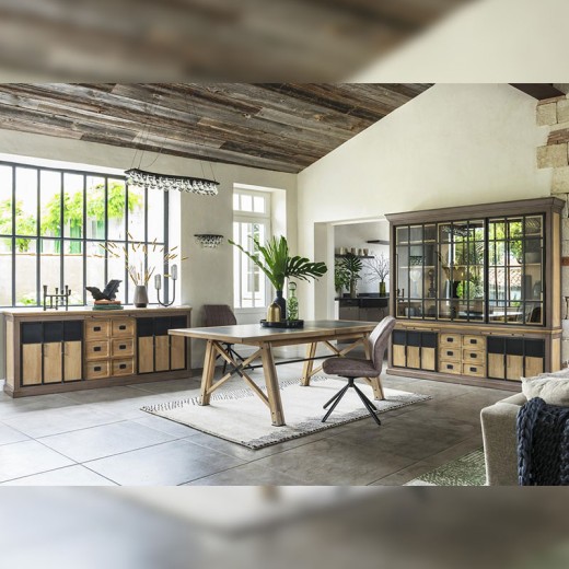 Buffet 3 portes coulissantes - EPURE AMBIANCE Buffet 3 portes coulissantes - EPURE AMBIANCE