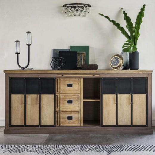 Buffet 3 portes coulissantes - EPURE DETAILS Buffet 3 portes coulissantes - EPURE DETAILS