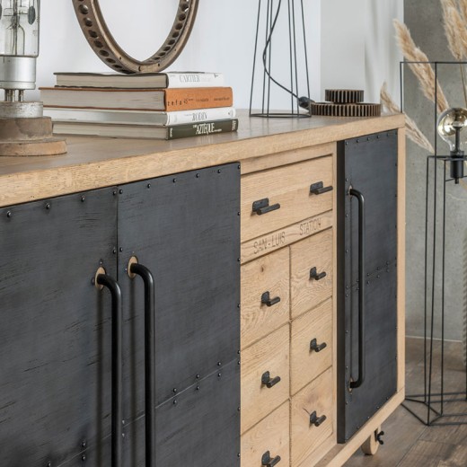 Buffet 4 portes 1 tiroir - EXPRESS DETAILS Buffet 4 portes 1 tiroir - EXPRESS DETAILS