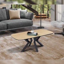 Table de salon tonneau - Kansas chêne