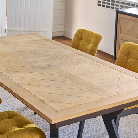 Table rectangle extensible - Haussmann détails